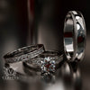 1.38ct Brilliant Cut Diamond Gold Complete Wedding Set - 03US15